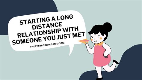 starting long distance dating